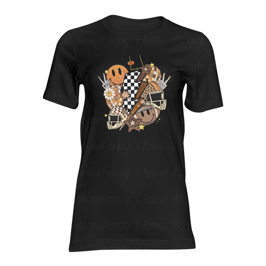 Football Collage T-Shirt