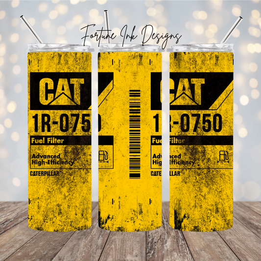 CAT Oil Filter 20oz Tumbler