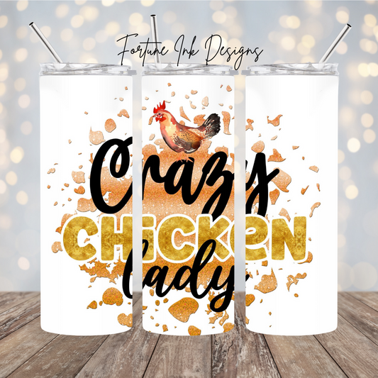 Crazy Chicken Lady 20oz Tumbler