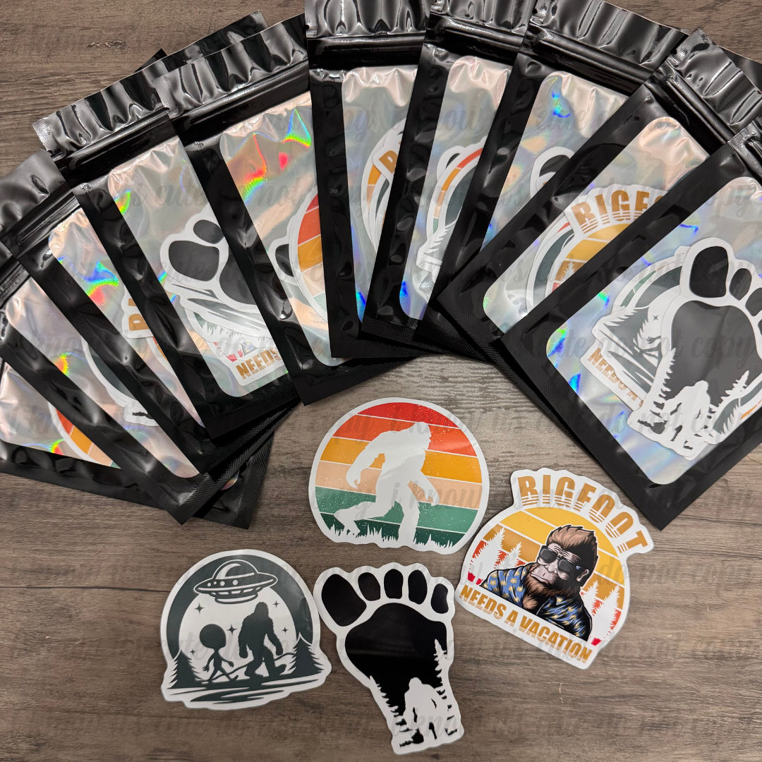 Big Foot Sticker Pack
