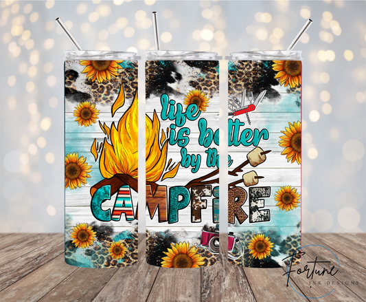 Life is Better By the Campfire 20oz Tumbler