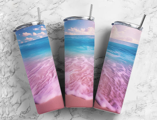 Pink Sands Beach 20oz Tumbler