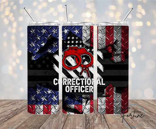 Correctional Officer 20oz Tumbler