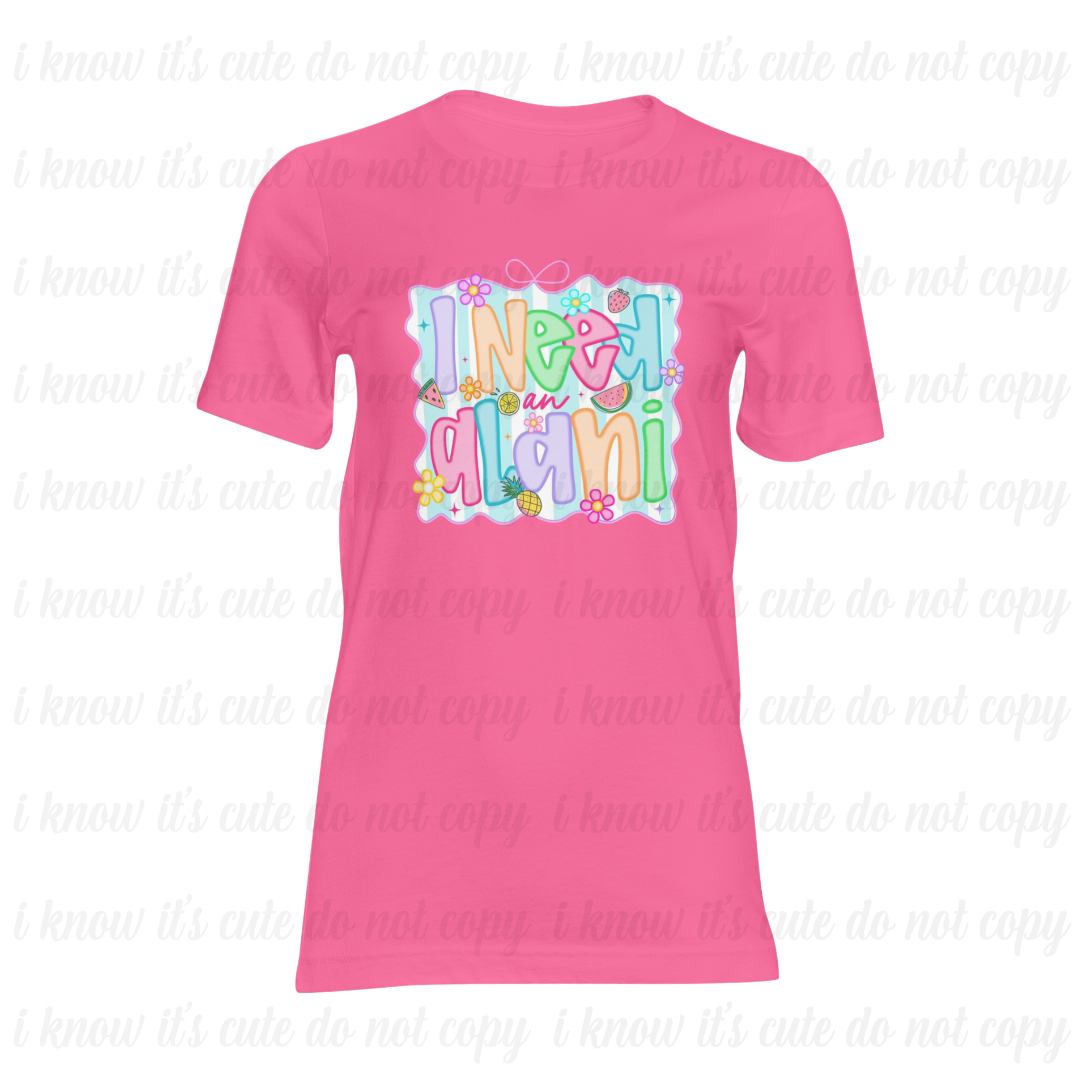 I Need an Al*ni T-Shirt
