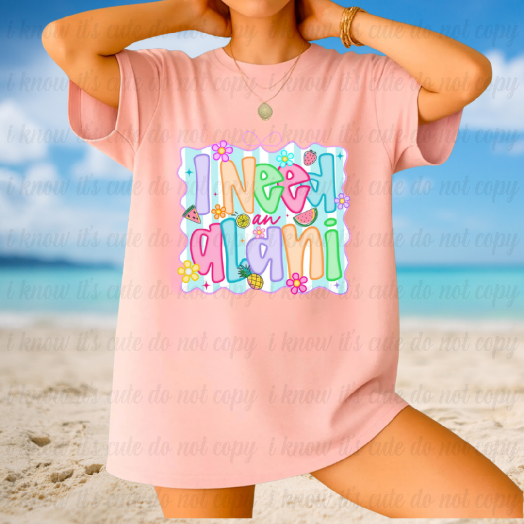 I Need an Al*ni T-Shirt