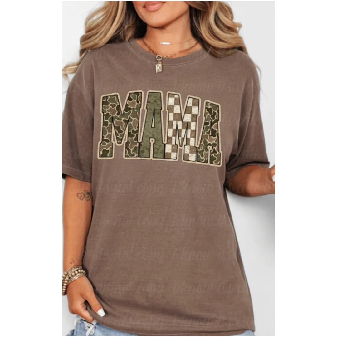 Mama Camo T-Shirt