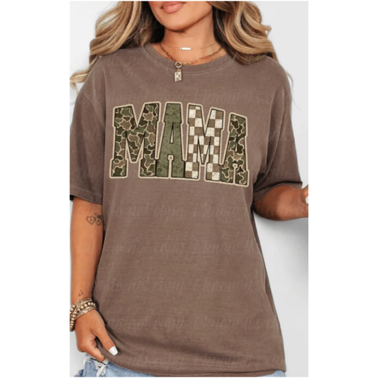 Mama Camo T-Shirt