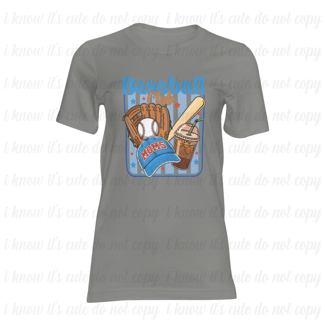 Moms Baseball Club T-Shirt